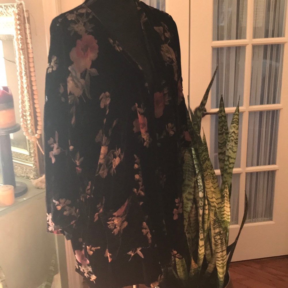 NWOT Daniel Rainn Burnout Duster